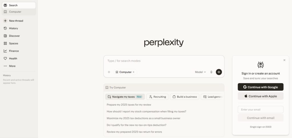 Perplexity Pro