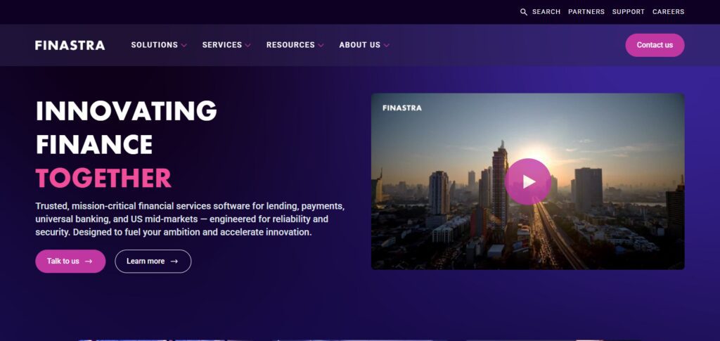 Finastra (Fusion) Liquidity / Treasury & Risk Manager  