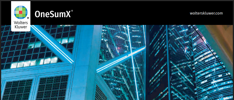 10 Best Platforms for Tracking Liquidity Risk in Portfolios 7 Wolters Kluwer OneSumX Liquidity Risk