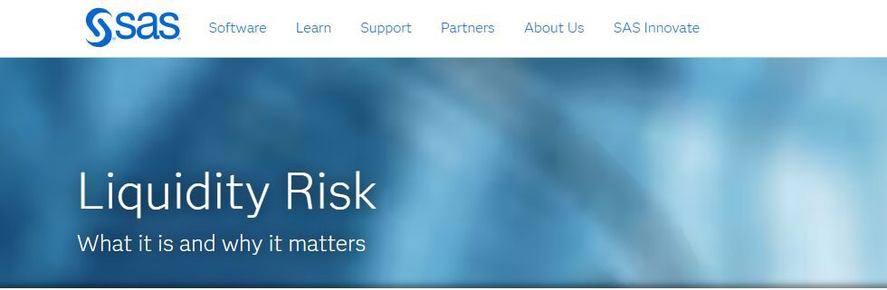 SAS Liquidity Risk Management 