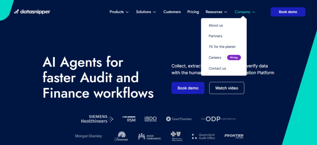 10 Best AI Platforms for Financial Data Accuracy & Validation 2 DataSnipper
