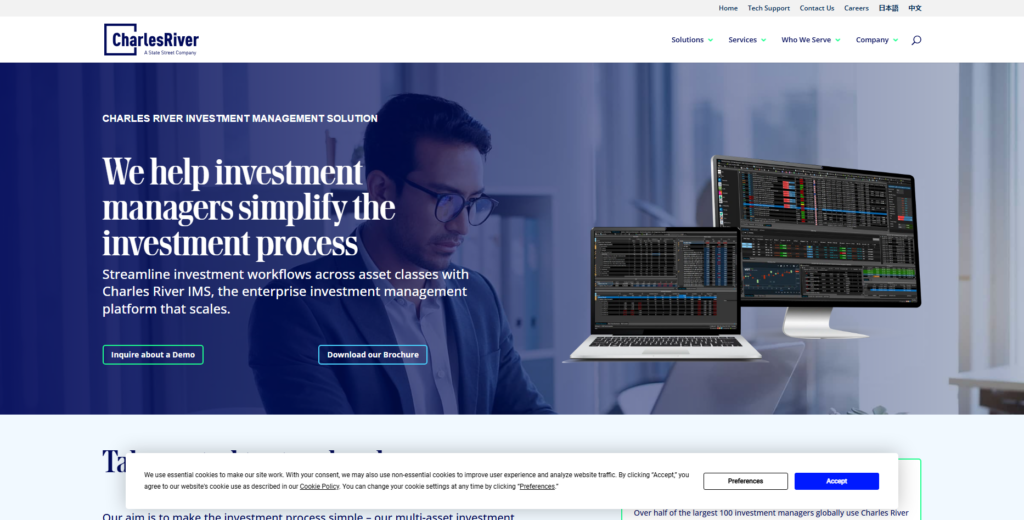 10 Best Platforms for Multi-Asset Risk Exposure Tracking 7 Charles River IMS