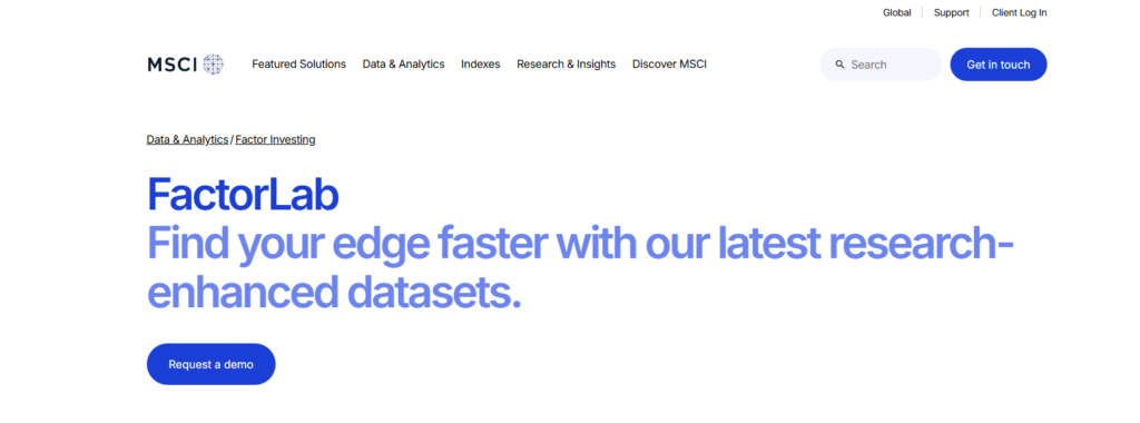 MSCI FactorLab