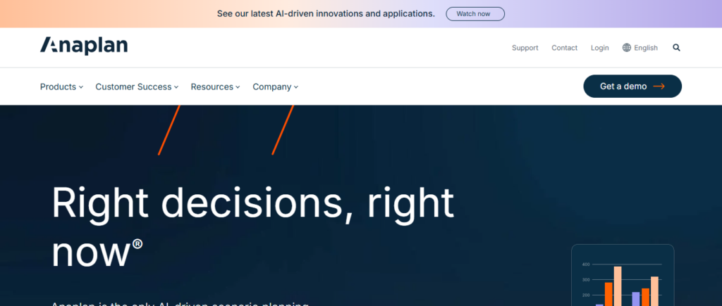 10 Best AI Tools for Smarter Internal Financial Decisions 7 Anaplan