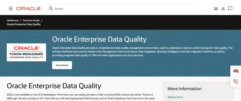 Oracle Enterprise Data Quality (EDQ)