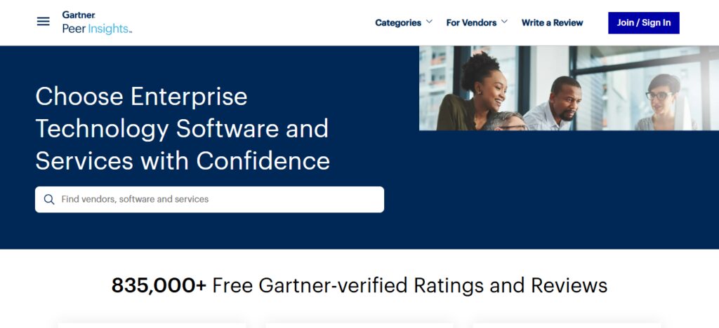 Gartner Peer Insights Platforms