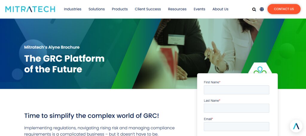 10 Best AI Tools for Internal Risk Assessment Automation 3 Mitratech Alyne