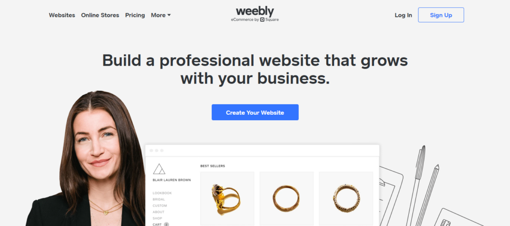 Weebly (by Square)