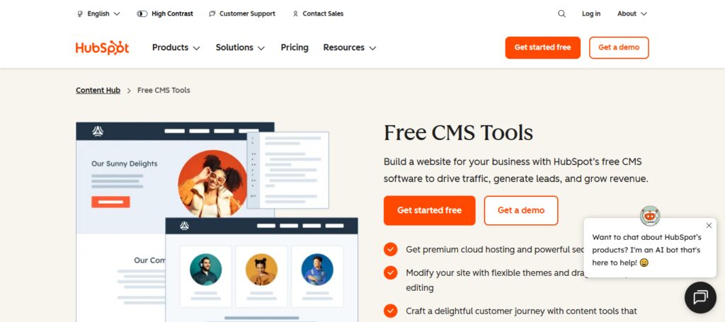 HubSpot CMS Hub