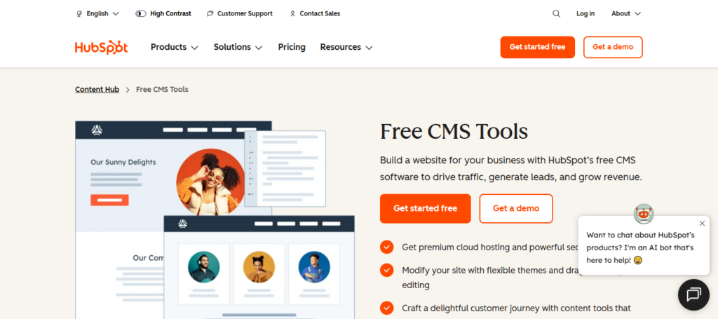 HubSpot CMS Hub
