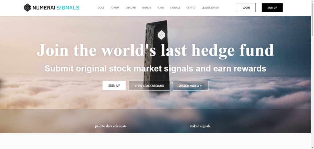 10 AI Platforms to Manage Stocks & Crypto Smartly 6 Numerai Signals