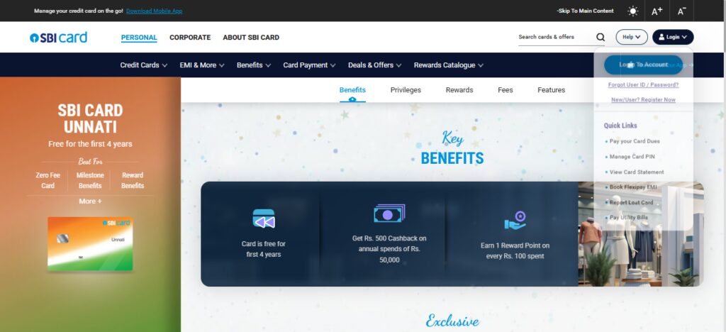 11 Best Credit Card Alternatives for Easy Approval India 10 SBI Unnati