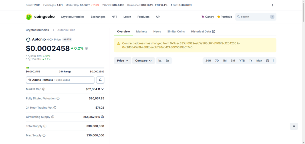 10 AI Platforms to Manage Stocks & Crypto Smartly 10 Autonio NIOX Terminal