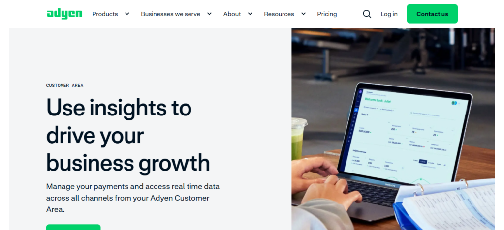 Adyen Insights Dashboard