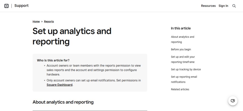 Square Payment Analytics