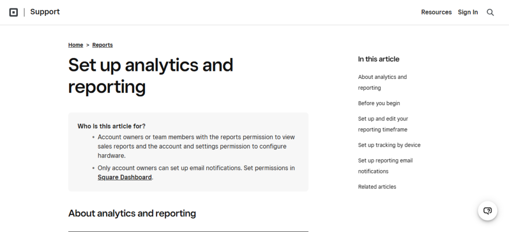 Square Payment Analytics