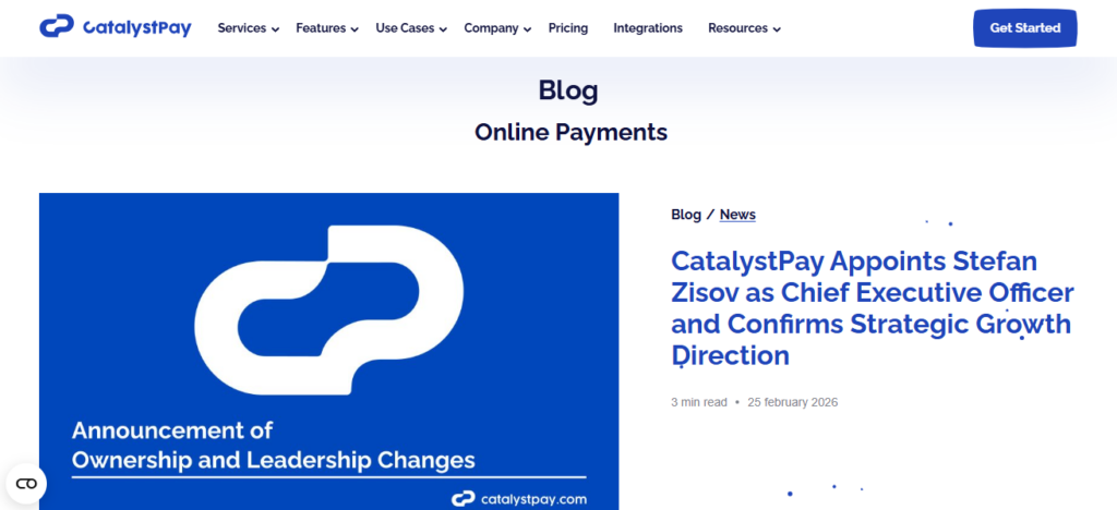 CatalystPay KPI Monitoring