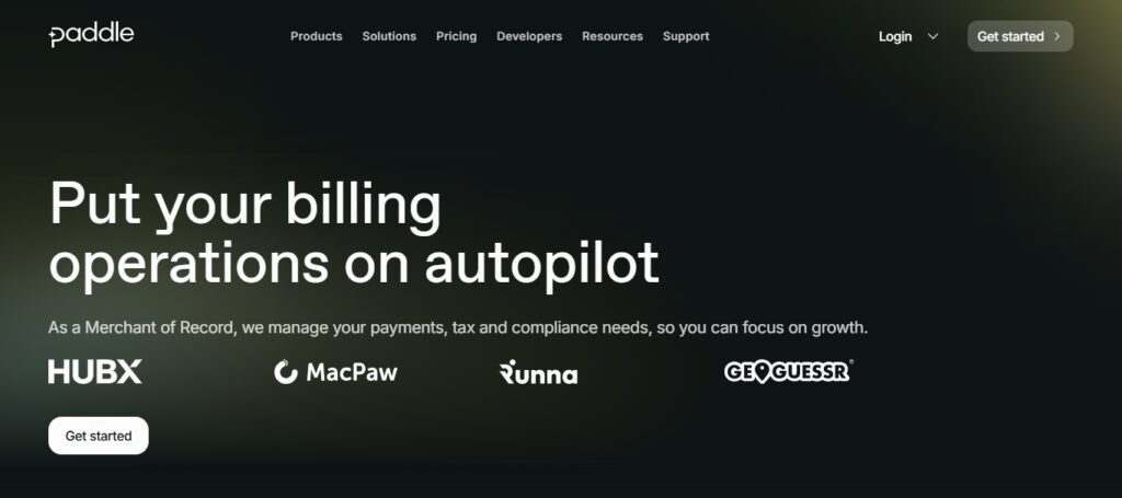 Paddle Payments