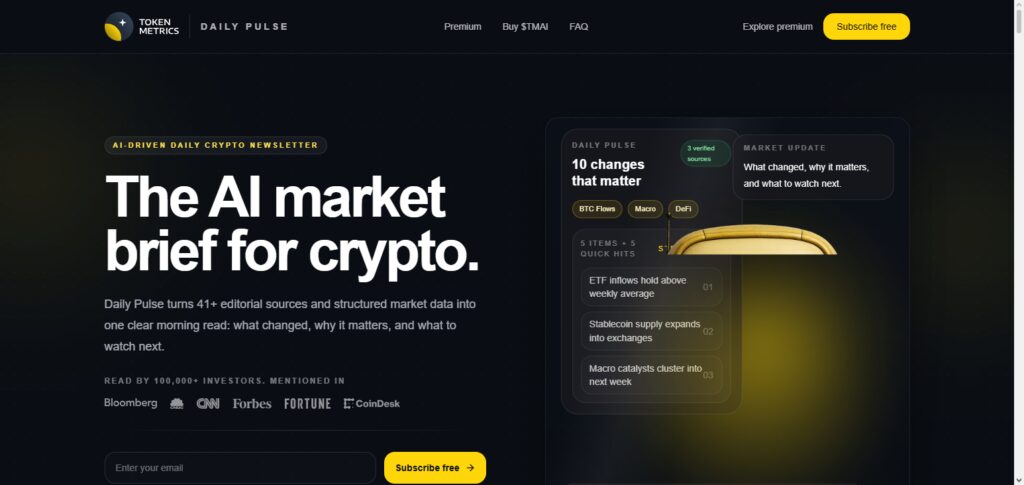 Token Metrics AI