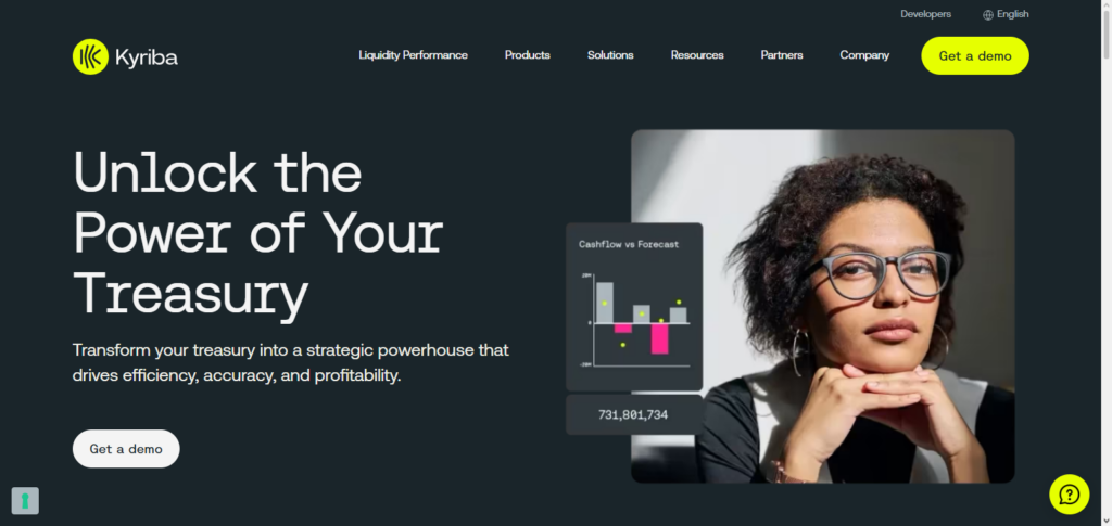 Kyriba AI Treasury Cloud