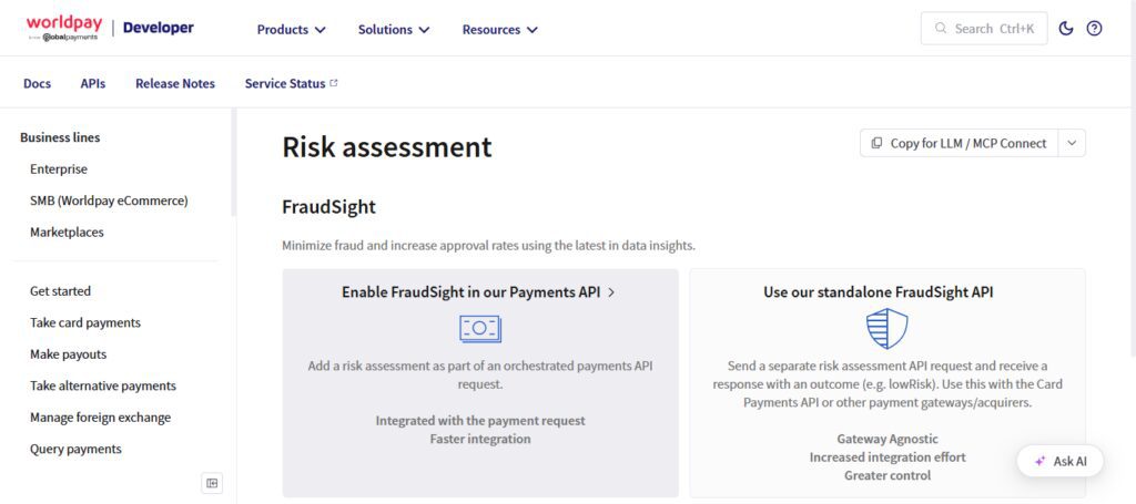 Worldpay Risk Intelligence