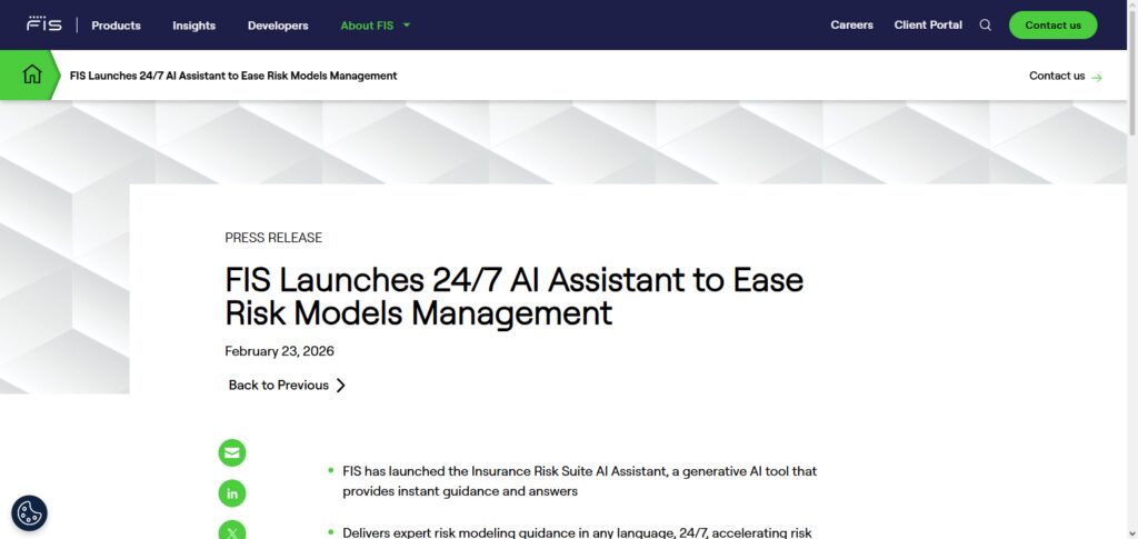 FIS Global AI Risk Suite