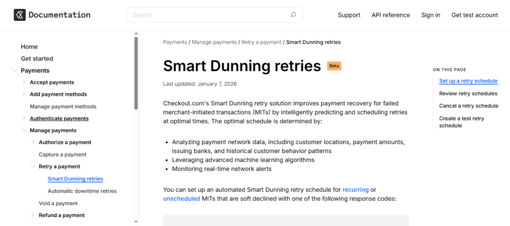 Checkout.com Smart Retry