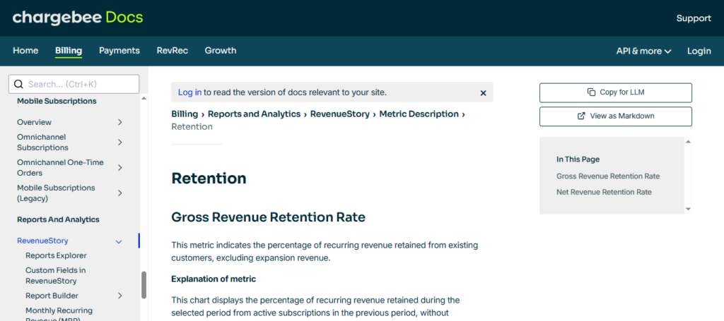 Chargebee Retention Suite