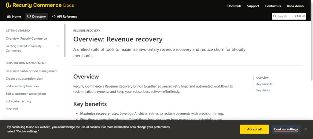 Recurly Revenue Recovery