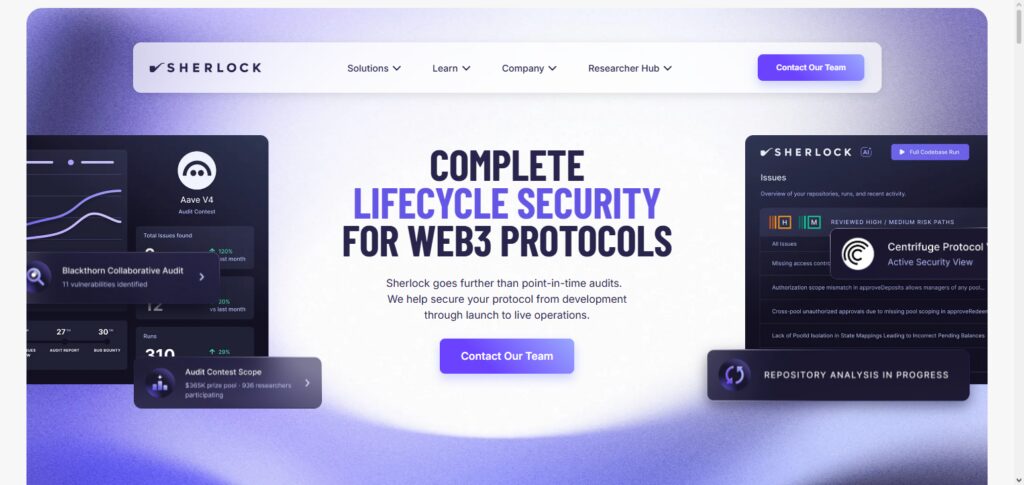 Sherlock Protocol