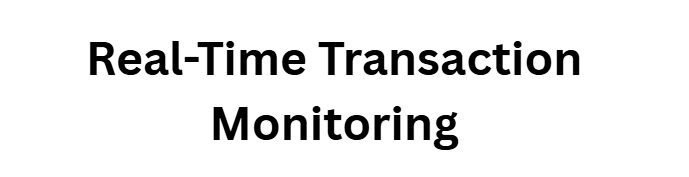 Real-Time Transaction Monitoring