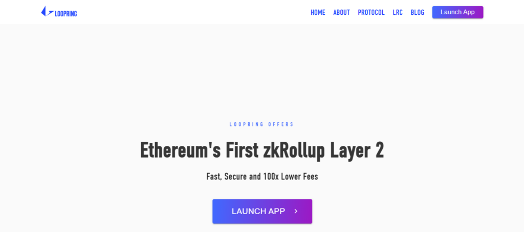 Loopring Exchange Protocol