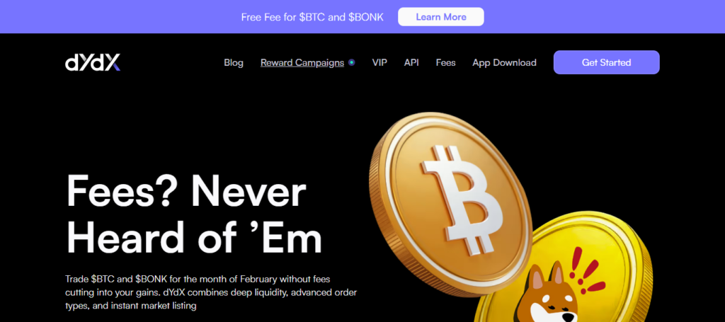 dYdX Exchange Protocol