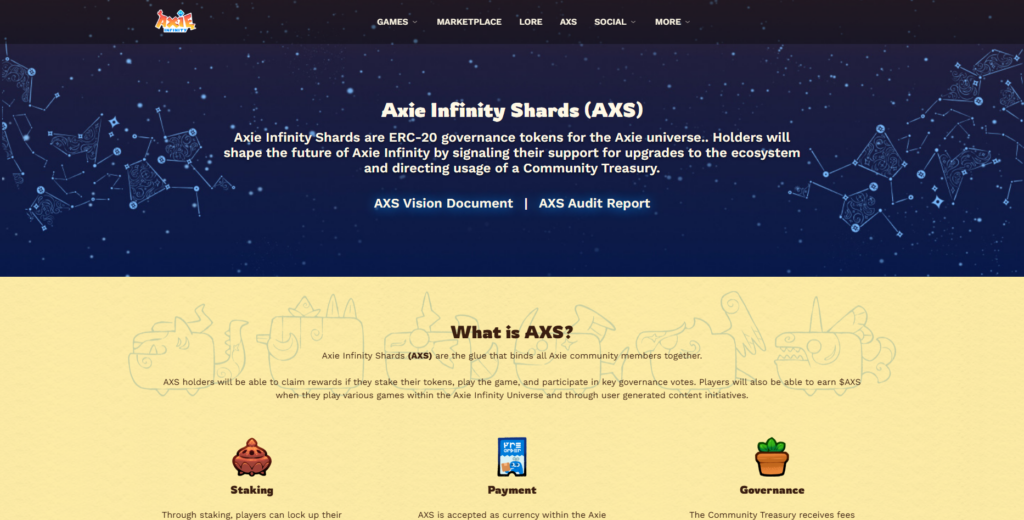  Axie Infinity (AXS)