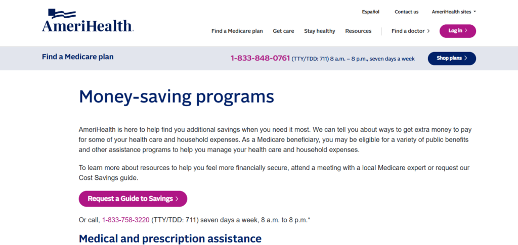 AmeriHealth High-Yield Savings