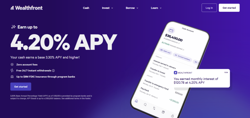 Wealthfront Cash Account