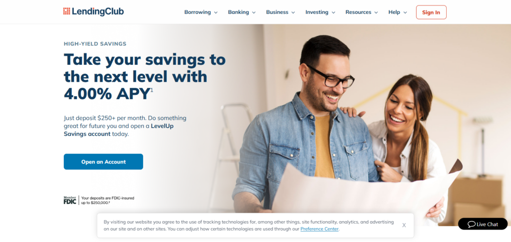 LendingClub LevelUp Savings