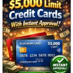 10 $5,000 Limit Credit Cards With Instant Approval in 2026
