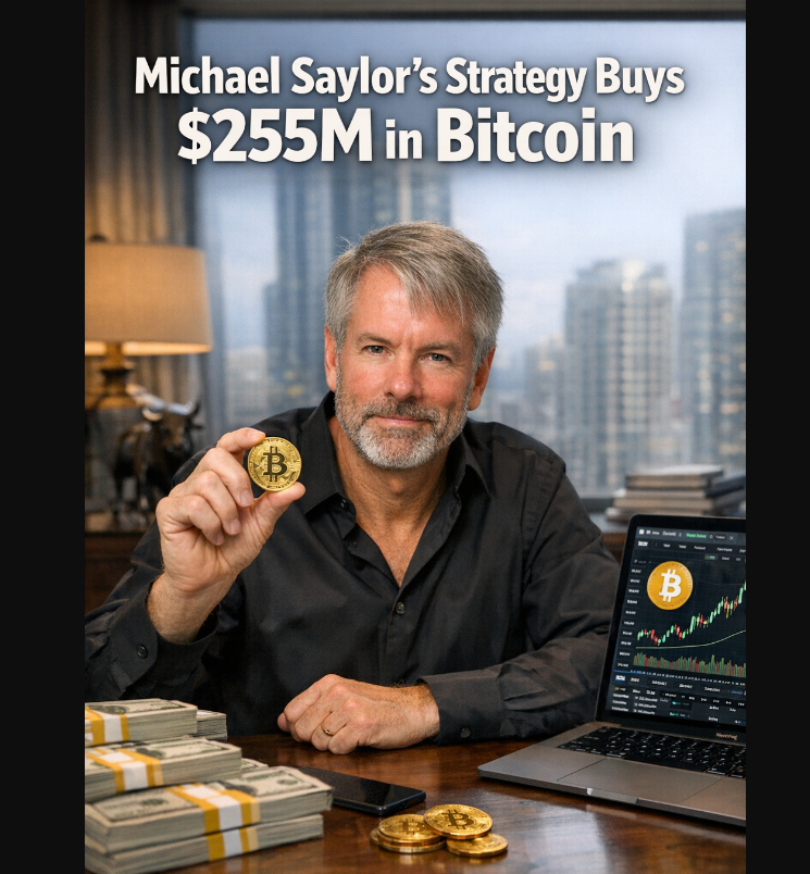 Breaking: Michael Saylor’s Strategy Buys $255M in Bitcoin