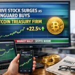 Bitcoin Treasury Firm Strive Stock Jumps as Vanguard Buys