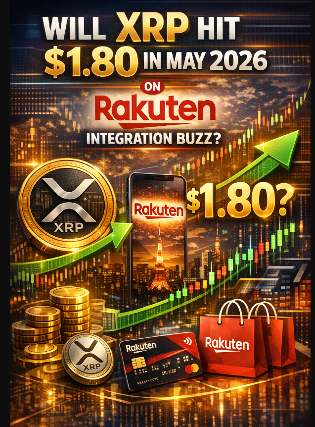 Will XRP Hit $1.80 in May 2026 on Rakuten Integration Buzz?