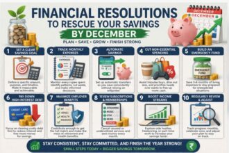 10 Financial Resolutions to Rescue Your Savings by December