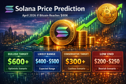Solana Price Prediction April 2026 If Bitcoin Reaches $80K
