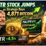 MSTR Stock Jumps as Strategy Buys 4,871 Bitcoin
