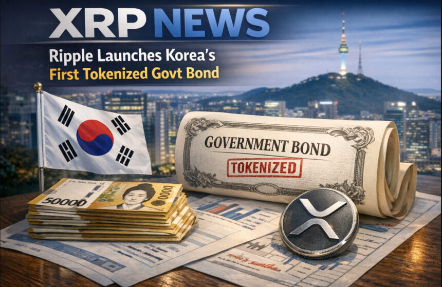 XRP News: Ripple Launches Korea’s First Tokenized Govt Bond