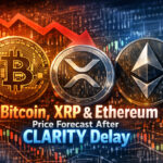 Bitcoin, XRP & Ethereum Price Forecast After CLARITY Delay