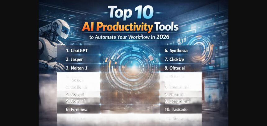 Top 10 AI Productivity Tools to Automate Your Workflow in 2026