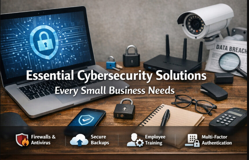 10 Essential Cybersecurity Solutions Every Small Business Needs