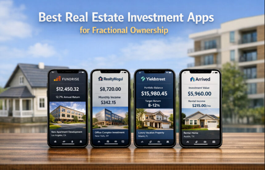 10 Best Real Estate Investment Apps for Fractional Ownership