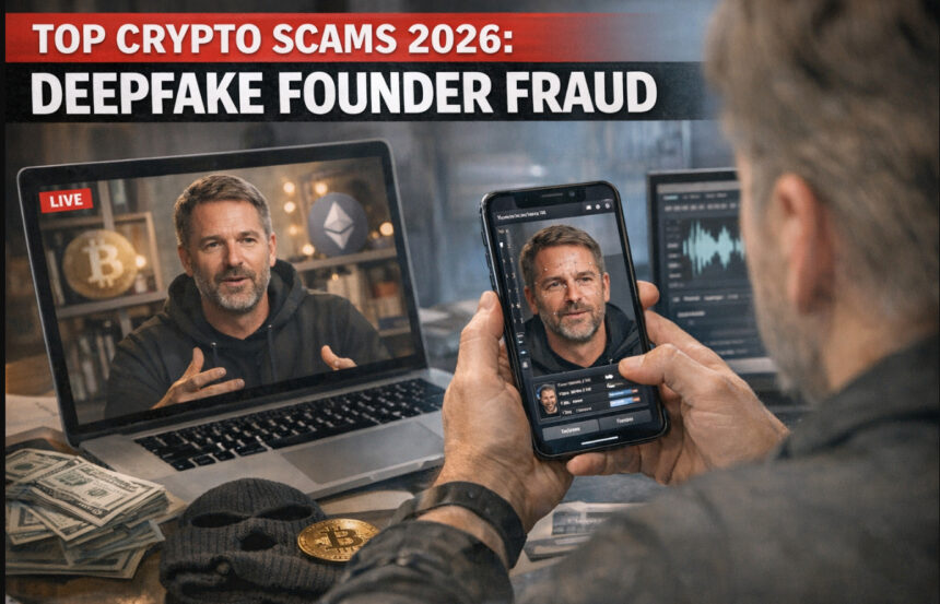 Top Crypto Scams 2026: Deepfake Founder Fraud